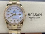 ROLEX DATEJUST WHITE DIAL 36MM