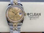 ROLEX DATEJUST GOLD DIAL 36MM