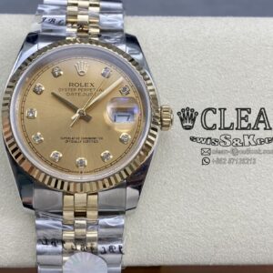 ROLEX DATEJUST GOLD DIAL 36MM