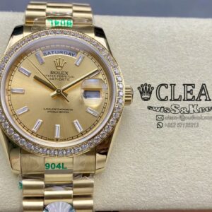 ROLEX DAY-DATE GOLD DIAL 36MM