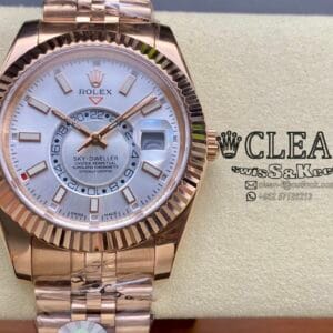 ROLEX SKY-DWELLER WHITE DIAL 42MM