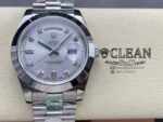 ROLEX DAY-DATE SILVER DIAL 40MM