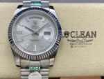 ROLEX DAY-DATE SILVER DIAL 40MM