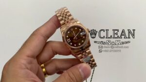 ROLEX LADY-DATEJUST BROWN DIAL 31MM - Image 9