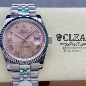 ROLEX DATEJUST PINK DIAL 36MM