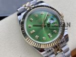 ROLEX DATEJUST GREEN DIAL 41MM - Image 2