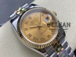 ROLEX DATEJUST GOLD DIAL 36MM - Image 2