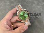 ROLEX DATEJUST GREEN DIAL 41MM - Image 4