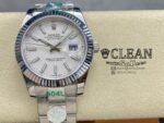 ROLEX DATEJUST WHITE DIAL 41MM