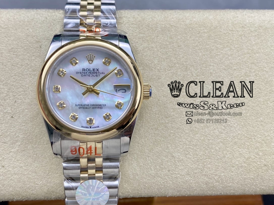 5fd5f2f3f467578e30a0b5a84073681b ROLEX LADY-DATEJUST WHITE DIAL 31MM - Image 1