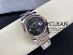 ROLEX DATEJUST BLACK DIAL 41MM - Image 4