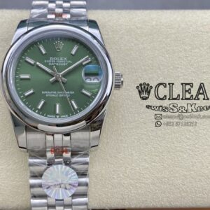 ROLEX LADY-DATEJUST GREEN DIAL 31MM