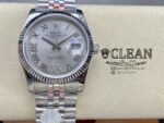 ROLEX DATEJUST SILVER DIAL 36MM