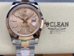 ROLEX DATEJUST BROWN DIAL 41MM