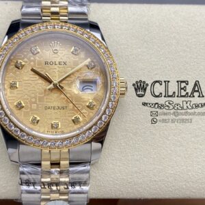 ROLEX DATEJUST GOLD DIAL 36MM