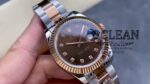 ROLEX DATEJUST BROWN DIAL 41MM - Image 10