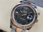 ROLEX DATEJUST BLACK DIAL 41MM - Image 3