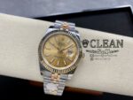 ROLEX DATEJUST GOLD DIAL 41MM - Image 4