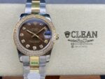 ROLEX LADY-DATEJUST BROWN DIAL 31MM