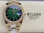 ROLEX DAY-DATE GREEN DIAL 36MM