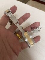 ROLEX DATEJUST GOLD DIAL 41MM - Image 3