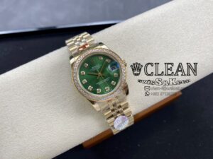 ROLEX LADY-DATEJUST GREEN DIAL 31MM - Image 3