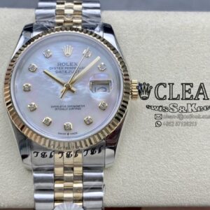ROLEX DATEJUST WHITE DIAL 36MM