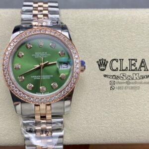 ROLEX LADY-DATEJUST GREEN DIAL 31MM