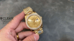ROLEX DATEJUST GOLD DIAL 41MM - Image 10