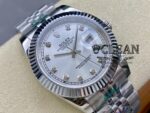ROLEX DATEJUST SILVER DIAL 41MM - Image 2