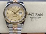 ROLEX DATEJUST GOLD DIAL 41MM