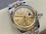 ROLEX DATEJUST GOLD DIAL 41MM - Image 2