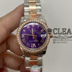 ROLEX LADY-DATEJUST VIOLET DIAL 31MM