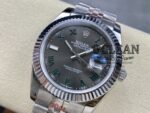 ROLEX DATEJUST BLACK DIAL 41MM - Image 4
