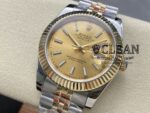 ROLEX DATEJUST GOLD DIAL 41MM - Image 5