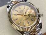 ROLEX DATEJUST GOLD DIAL 41MM - Image 2