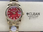 ROLEX LADY-DATEJUST RED DIAL 31MM