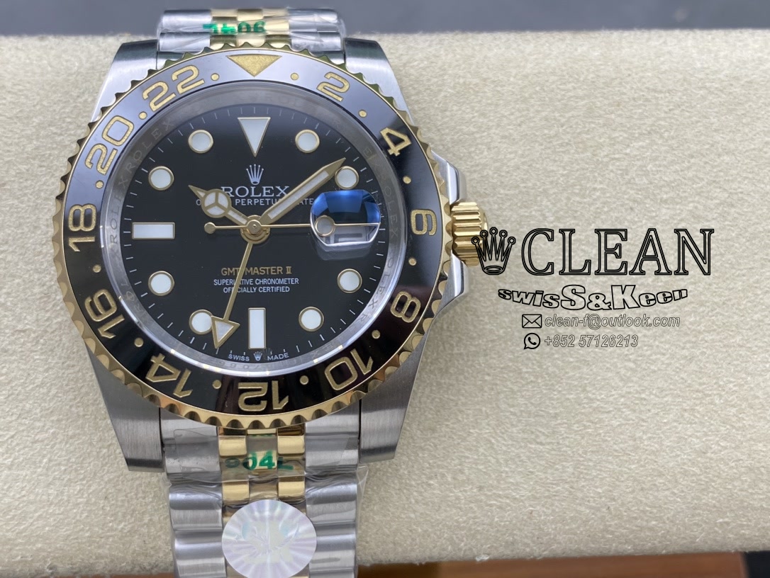 92d6d305399d360a72598743c4f6f461 ROLEX GMT-MASTER BLACK DIAL 40MM - Image 1