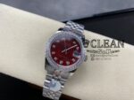 ROLEX LADY-DATEJUST RED DIAL 31MM - Image 4