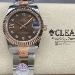 ROLEX LADY-DATEJUST BROWN DIAL 31MM