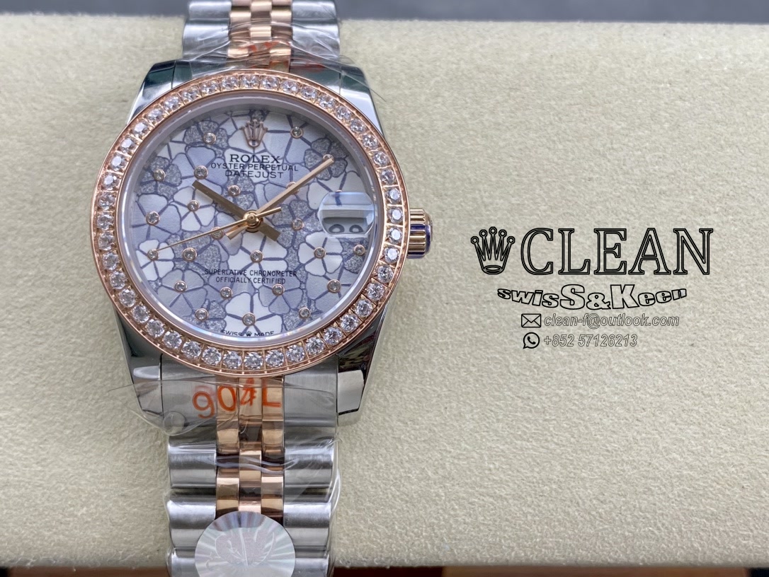 93cf925190c82ad8a35eca8e053946f2 ROLEX LADY-DATEJUST WHITE DIAL 31MM - Image 1