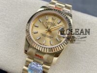 ROLEX LADY-DATEJUST GOLD DIAL 31MM - Image 3