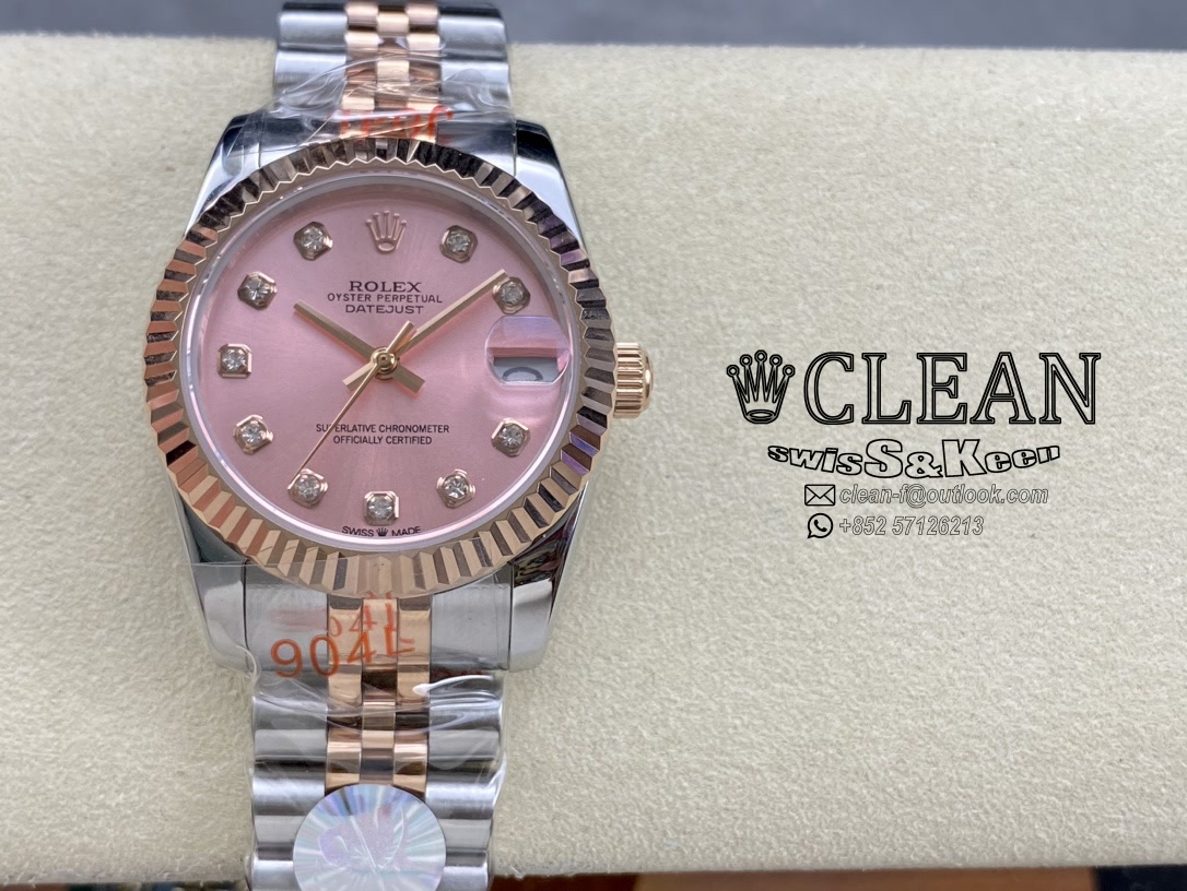 9696ebbc0bdefdd2afec4054991dbbc0 ROLEX LADY-DATEJUST ROSE GOLD DIAL 31MM - Image 1