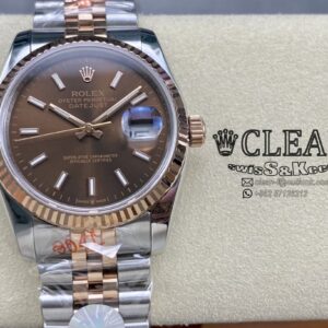 ROLEX DATEJUST BROWN DIAL 36MM