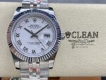 ROLEX DATEJUST WHITE DIAL 41MM