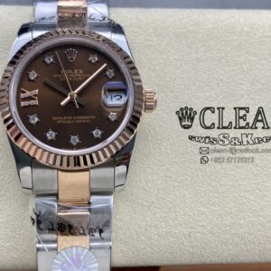 ROLEX LADY-DATEJUST BROWN DIAL 31MM