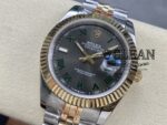 ROLEX DATEJUST BLACK DIAL 41MM - Image 3