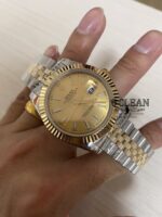 ROLEX DATEJUST GOLD DIAL 41MM