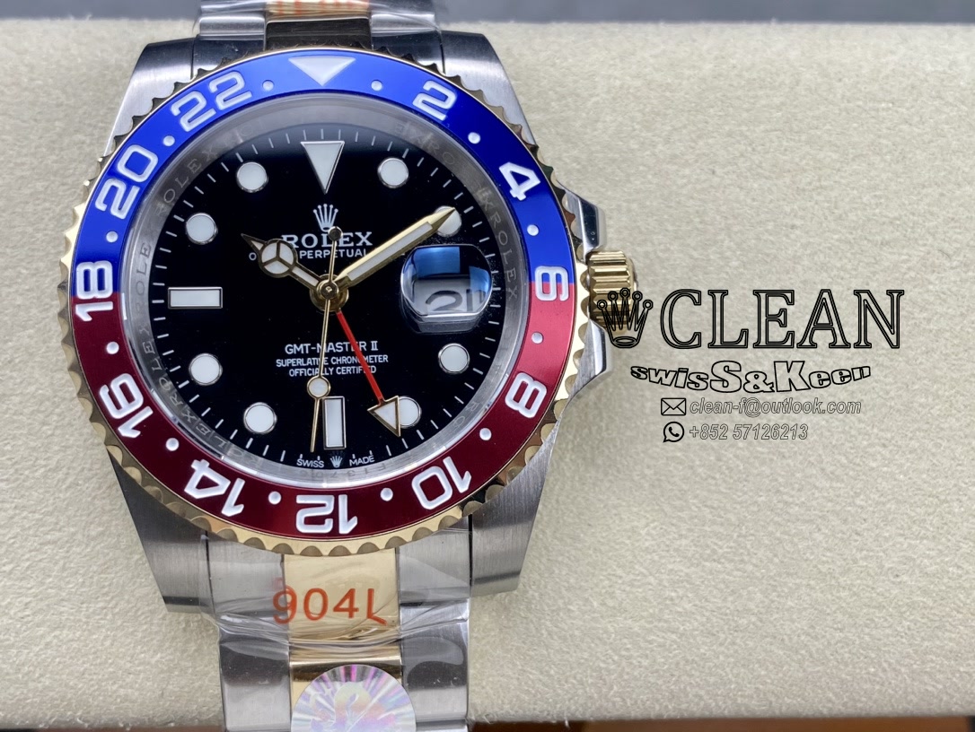 9bc43343b45c0be072d288c2d1995b14 ROLEX GMT-MASTER BLACK DIAL 40MM - Image 1