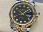 ROLEX DATEJUST BLACK DIAL 41MM - Image 3